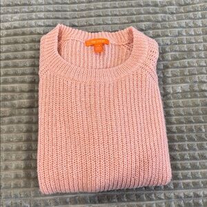 Joe Fresh Soft Pink Crew Neck Sweater